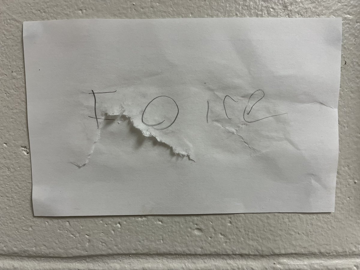 At the end of the first week of school this year, I had to leave to move my daughter into her apartment. I came back to find this note glued to the wall. It says, “I love you Ms. Edson.’ So much growth and so much love this year ❤️ <a href="/HumbleISD_FCE/">Fall Creek Elem</a>