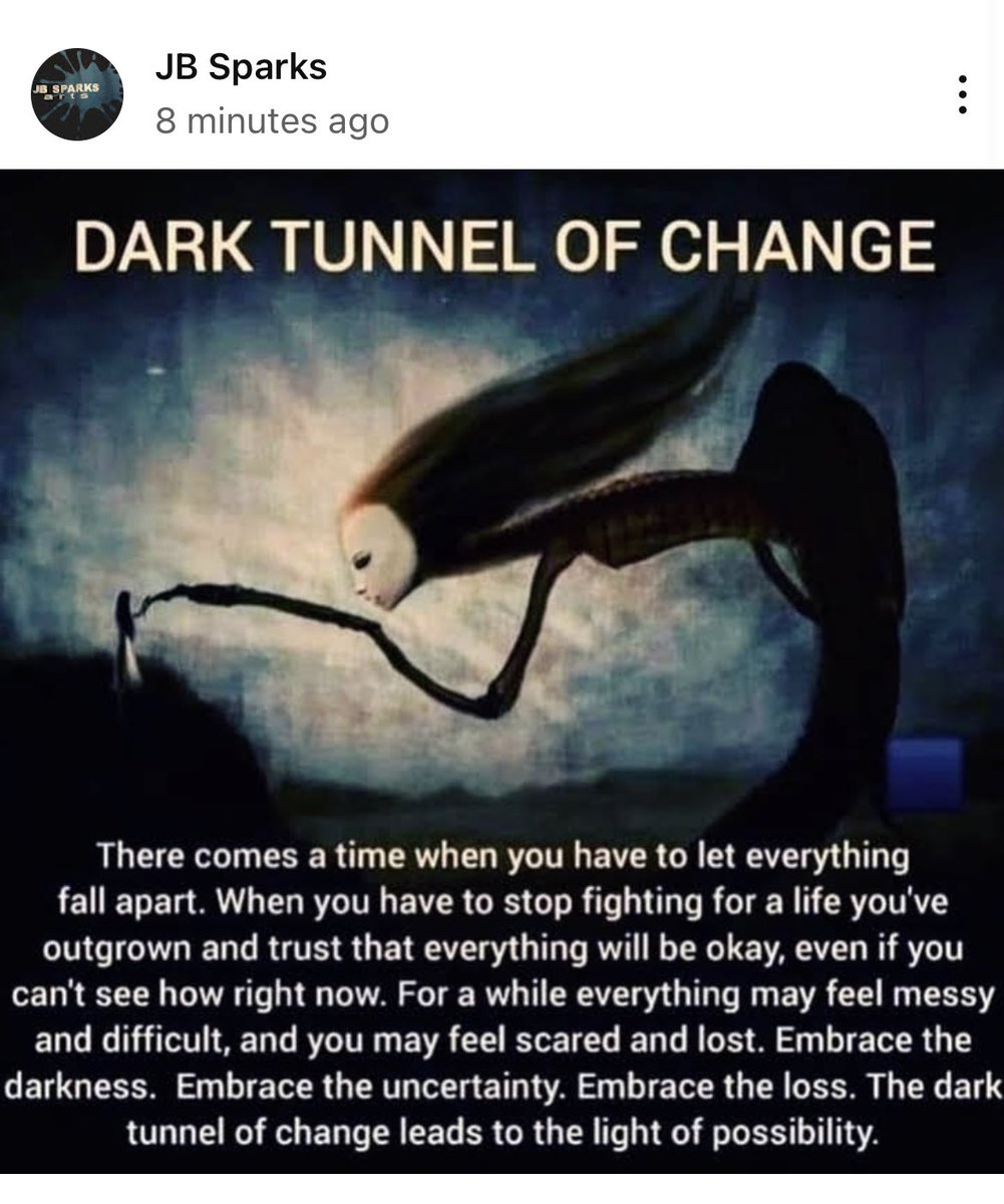 DR3ALMS's tweet photo. Embrace the change. https://t.co/EDNRmpbSUR