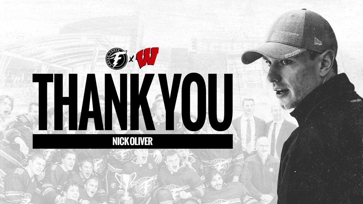 Congratulations to Nick Oliver as he advances to the the D1 level as Assistant Coach for the University of Wisconsin Badgers!

A huge thank you to Nick for all his time and hard work here in Fargo, and best of luck with all future endeavors!  

#ForceNation⚡️ | #StarsRise