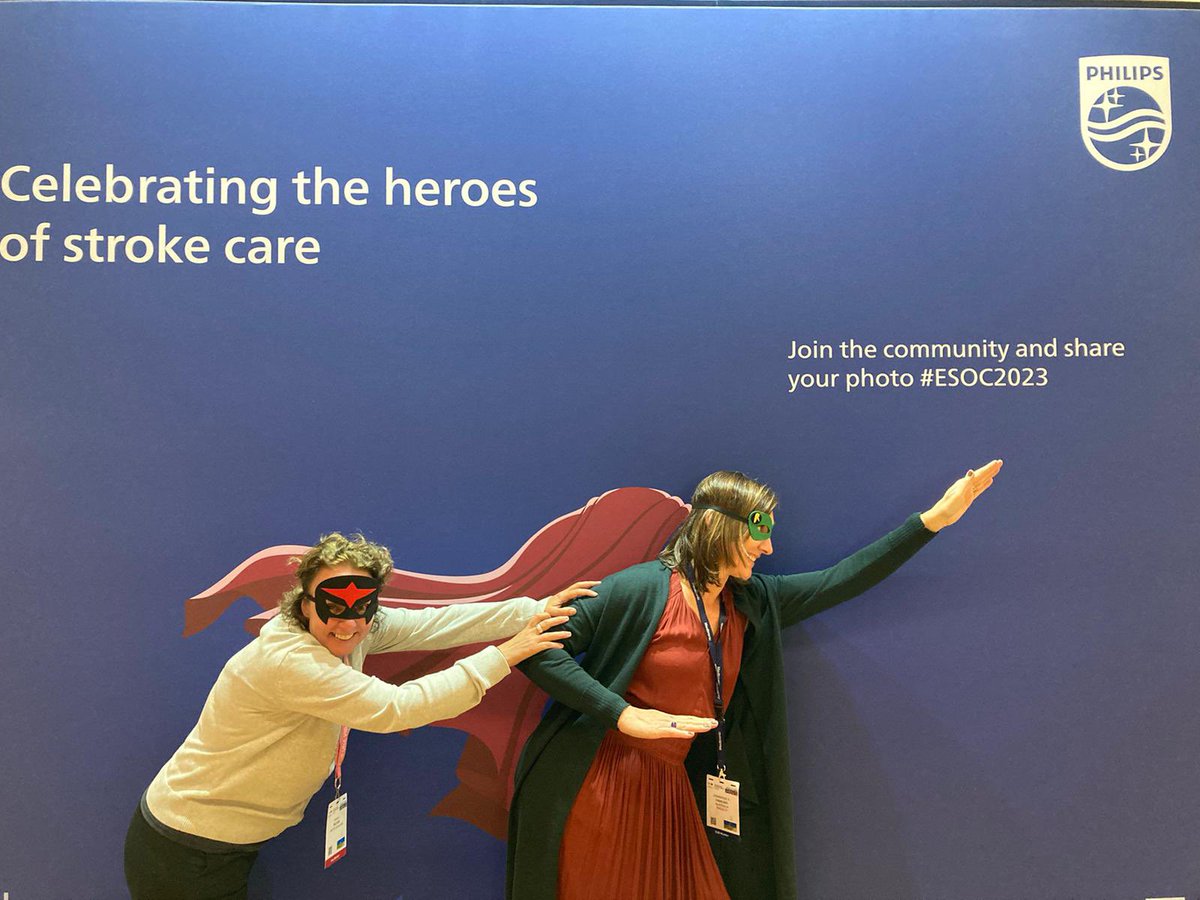 Dominique Cadilhac (@dominiquecad) on Twitter photo #ESOC2023 what a stimulating meeting as we all work to #fightstroke thanks <a href="/BelsonSarah/">Sarah Belson</a> for being a good sport! #ESOC2023 what a stimulating meeting as we all work to #fightstroke thanks <a href="/BelsonSarah/">Sarah Belson</a> for being a good sport!