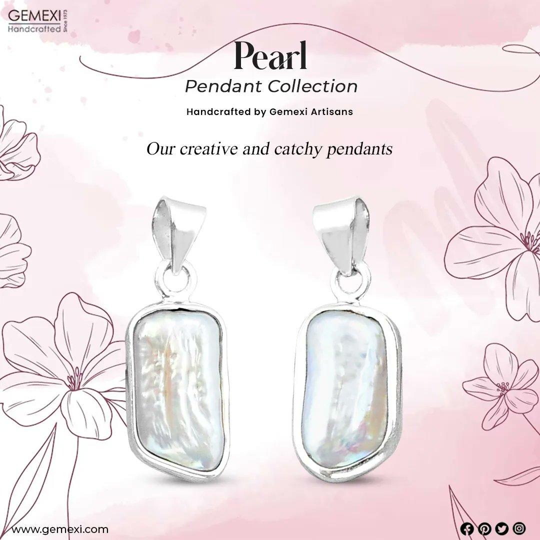 'Elegance in Every Drop: Discover Our Pearl Sterling Silver Pendant Collection' 

#gemexi, #wholesalegemstonejewelry,#PearlPendant, #PearlJewelry, #PendantNecklace, #ElegantJewelry, #StatementPendant, #LuxuryJewelry #ClassicJewelry, #PearlLover, #PearlAddict,#pearls #pearl