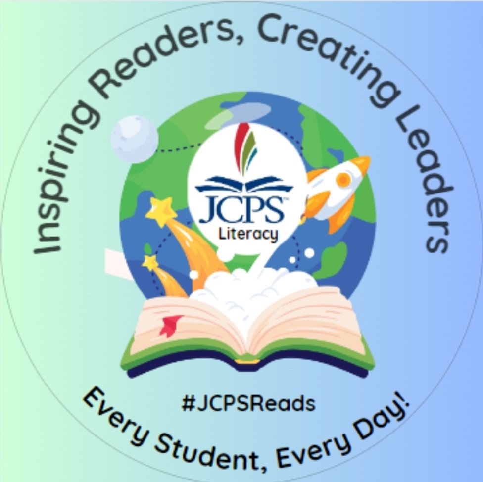 Our new Literacy logo has been born!!!! Happy Birthday #JCPSReads 🎂 🥳 🎉 please tag us!!!