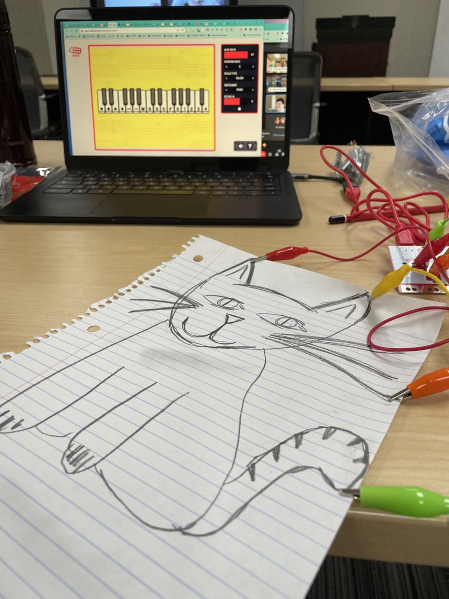 ⁦<a href="/makeymakey/">Makey Makey</a>⁩ #catpiano