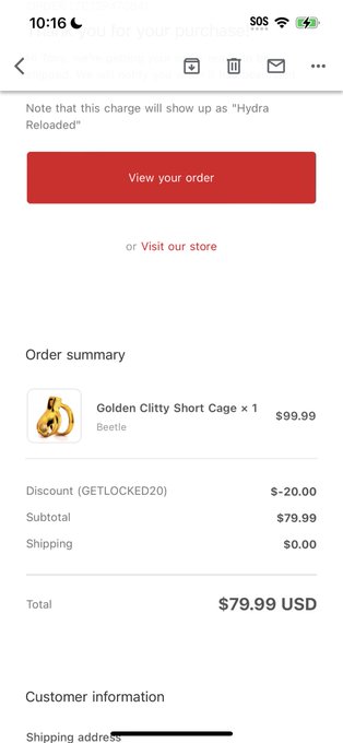 Hopefully this one will come in correctly and not get stolen or get returned https://t.co/T97ucMbUAM