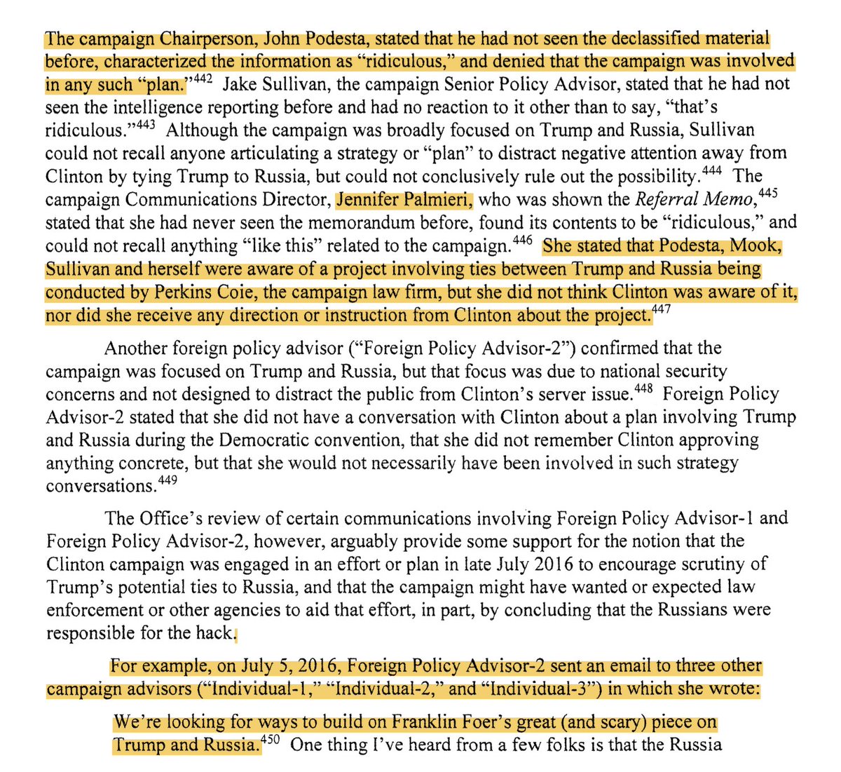 Eric Garland on Twitter "Meanwhile, as Clinton's staffers have since