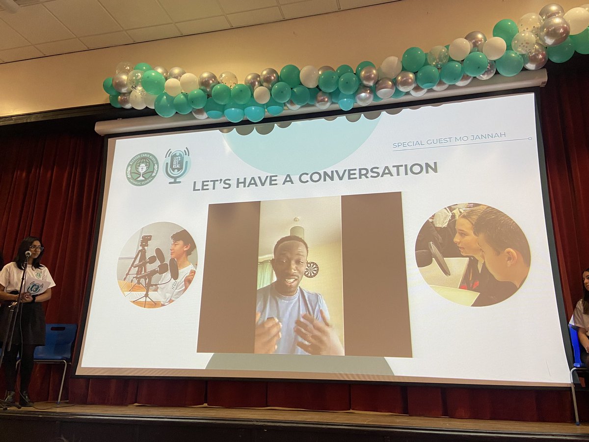 CSC_RARSMerthyr's tweet photo. Incredible to be at the launch of Let’s Get Real this evening at Blessed Carlo Acutis today! So amazing to see the creative work of a group of determined young people! #letsgetreal #letstalkmentalhealth @MerthyrCBC https://t.co/AqvpRR1YoY