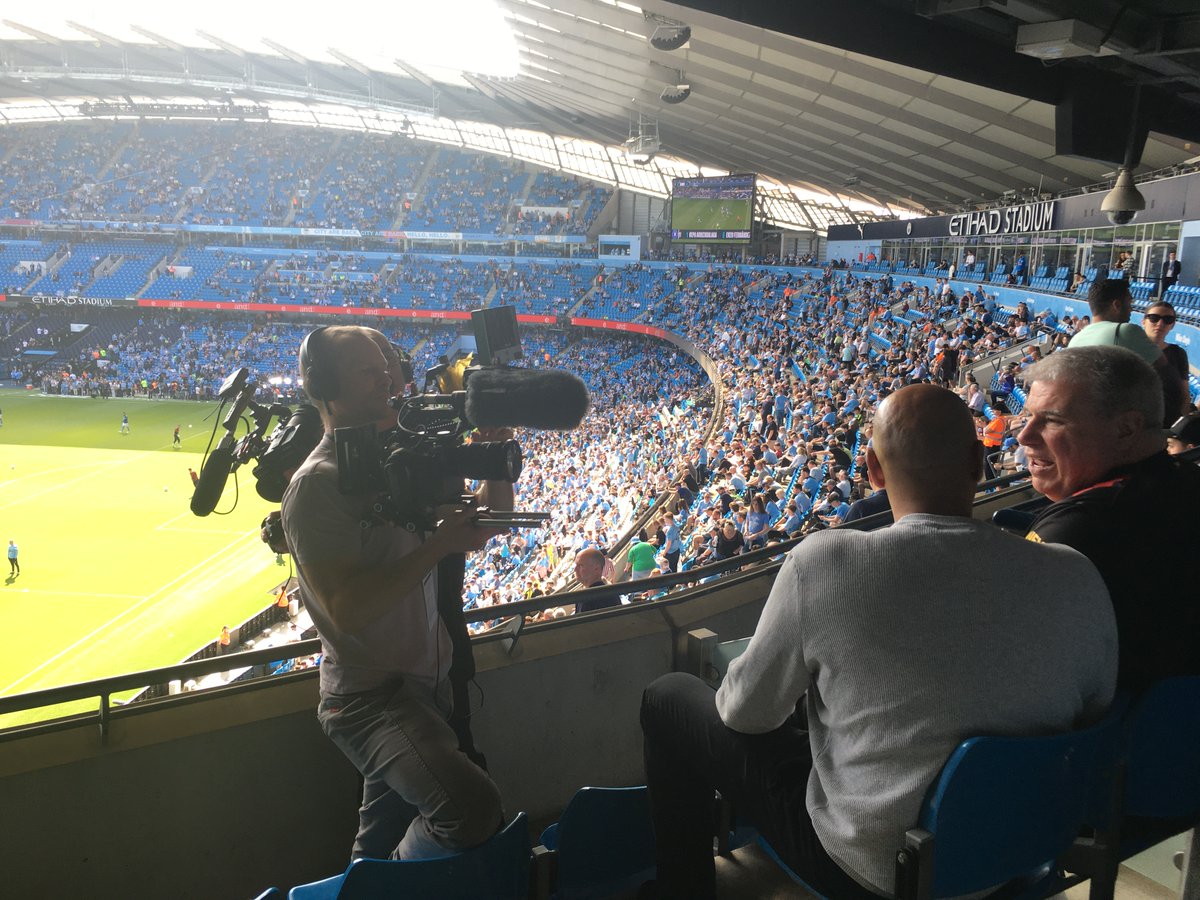 Screenhouse_TV's tweet photo. ANOTHER of our films TONIGHT on @BBCTheOneShow - @AmarLatif_ trials a new way visually impaired footy fans can follow a match in real time - at the @premierleague final! @ManCity has teamed up w/ @FieldOfVision11 to champion accessibility. Find out what Amar thought 7pm BBC One⚽️ https://t.co/69YOA7Vl6w
