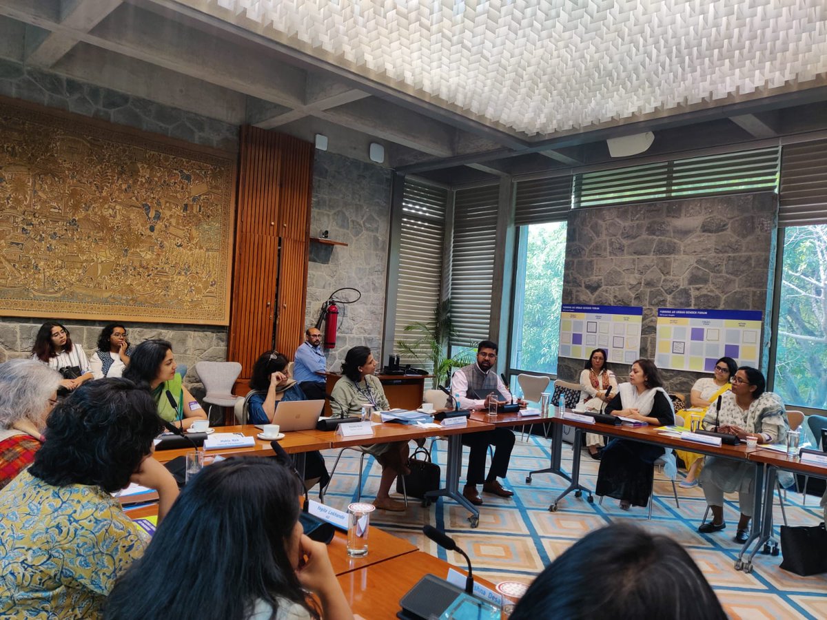 apoorvkulkarni's tweet image. I had the privilege to moderate the session on 'Reinventing Frameworks for Urban Governance and Planning' today at @U20India #GenderDialogue. The discussion emphasized the need for participatory decision-making and meaningful budgetary allocations for inclusive urban governance.