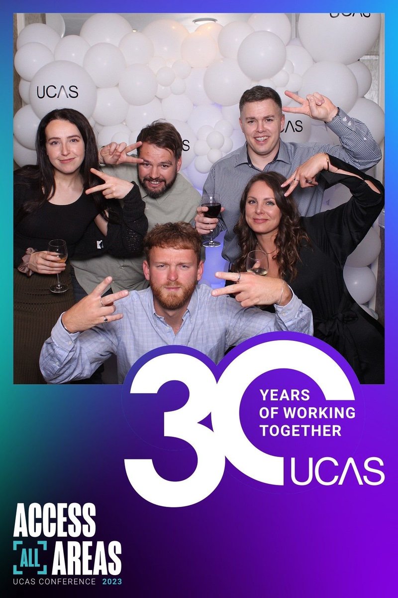 Dan and Adele had a great time at the UCAS #AccessAllAreas conference 🎉

They took insightful information from sessions on:
- How we can use AI to our benefit 🤖
- The importance of community for student wellbeing ❤️
- The ongoing demand for virtual open days post Covid 🏫