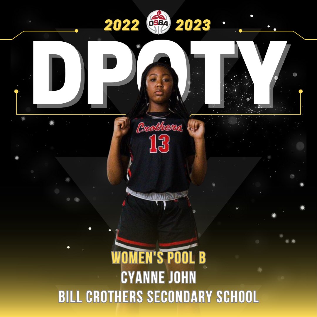 We’re pleased to present the 2022-23 OSBA Defensive Players of the Year!

Men’s Pool A | Ibrahim Sacko | <a href="/jaddisonmbb/">jaddisonmbb</a> 

Men’s Pool B | @a1phonz5 | @FortErieMBB 

Women’s Pool A | <a href="/sumerlee_/">Sumer Lee</a> | @osbakings 

Women’s Pool B | <a href="/Cyanne_john/">Cyanne</a> | <a href="/BCSSPrepBBall/">BCSS Girls Prep Basketball</a> 

#WhereEliteMeet