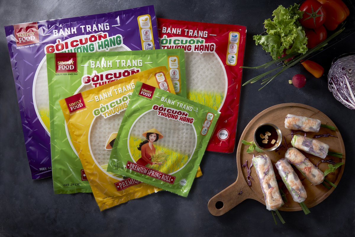 SimplyFood_US's tweet photo. Roll out the flavor and size up your spring rolls with our rice paper lineup! 🍃 

From petite 16cm to jumbo 31cm, we've got you covered with a roll for every craving. 

Get ready to wrap, roll, and savor the crunchy goodness! 🌯💫 

👉🏻https://t.co/rABKQNGhBk

Embrace the #RollCallRevolution and get your hands on our spring roll game-changers today! 🙌 #RollWithIt