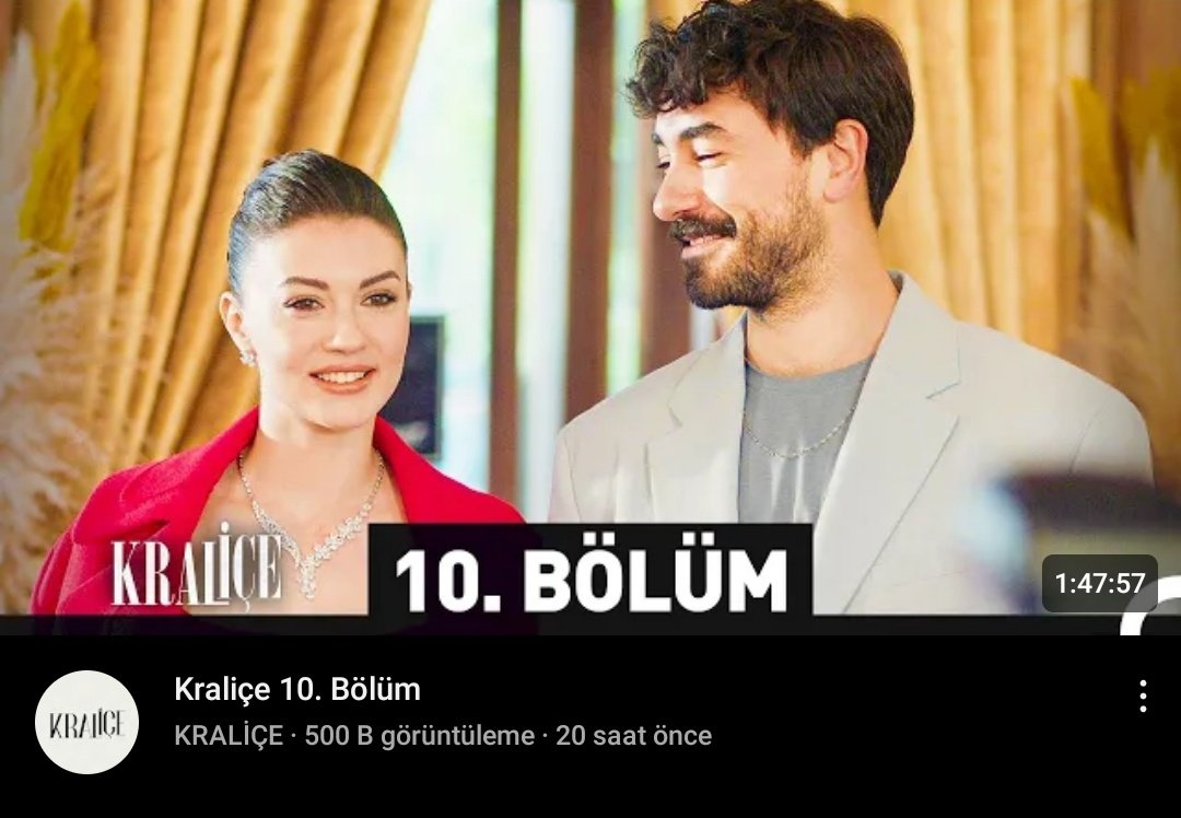 #Kraliçe'nin 10. bölümü 500B görüntülenmeye ulaştı 🎉