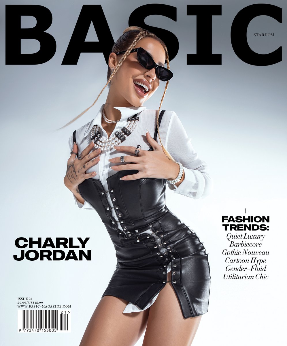 BASIC 21st Issue #Stardom Cover Release starring Charly Jordan <a href="/Charlyjordan/">Charly Jordan</a>  #CharlyJordan
Photographer  <a href="/vikpashuta/">Viktorija Pashuta</a> 
Producer &amp; CFO  Jackson Chong
Stylist  <a href="/Cara_Gordon/">Cara Gordon</a> 
Makeup ASHLEN ROMO 
Hair TATIYANA ELIAS 
Special Thank You  THE AGENCY STUDIO 
Catering Vava Omakase