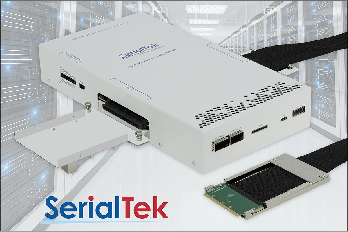 SerialTek Introduces PCI Express 6.0-Ready OCP 3.0 NIC and EDSFF Interposer with Industry's First Integrated Power Analysis

newswire.com/news/serialtek…

#pcie #ocp #opencomputeproject