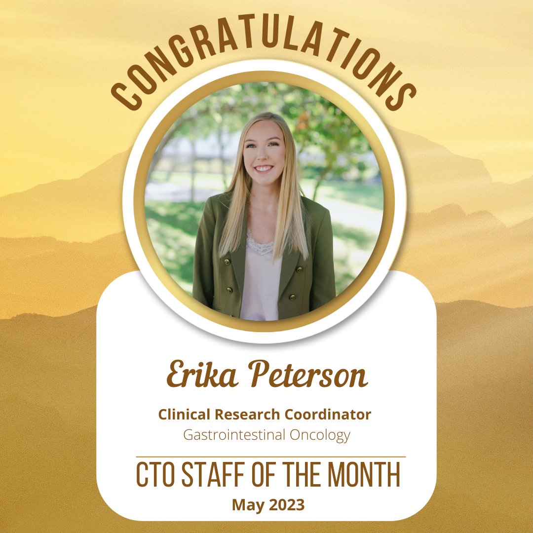 UCSD Moores Cancer Center- Clinical Trials Office (@ucsdcancercto) on Twitter photo Introducing the CTO Staff of Month for May 2023.... Erika Peterson! You contagious smile and positivity makes a world of a difference in patient care! Thank you for always going above and beyond to help patients everyday! #moorescancercenterCTO <a href="/UCSDCancer/">UC San Diego Health Moores Cancer Center</a> Introducing the CTO Staff of Month for May 2023.... Erika Peterson! You contagious smile and positivity makes a world of a difference in patient care! Thank you for always going above and beyond to help patients everyday! #moorescancercenterCTO <a href="/UCSDCancer/">UC San Diego Health Moores Cancer Center</a>