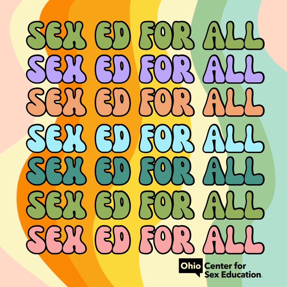PPGreaterOH's tweet photo. SEX. 👏 ED. 👏 FOR. 👏 ALL!

We are committed to bridging the gap for communities who have limited resources to accessible sexual health education here in Ohio.

Learn more about The Ohio Center for Sex Education: https://t.co/yuxzbGvOG7 https://t.co/fQz0afpuNW