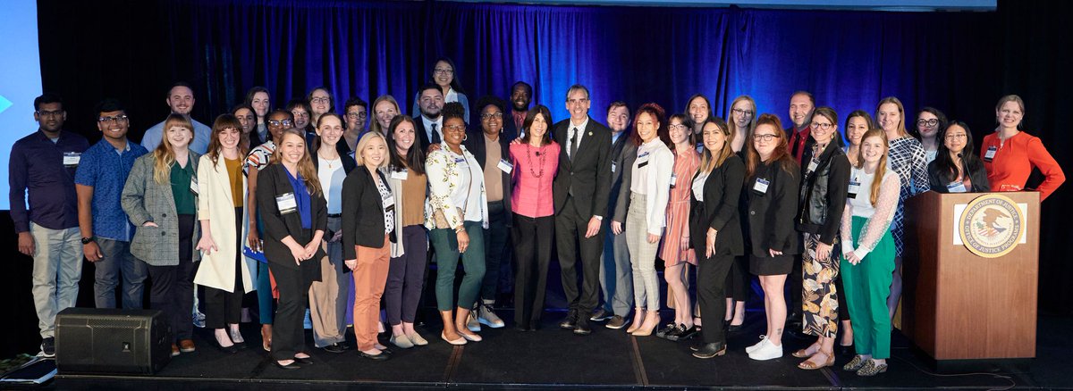 OJPNIJ's tweet image. We were delighted to have so many students and next generation research leaders with us here at #NIJ2023!  Looking forward to the future with all these great minds. #EvidenceToAction