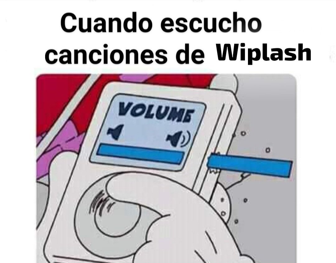Elizabe68487345's tweet photo. El volumen nunca es suficiente cuando escucho @Wiplash_oficial 🫶#prometimos https://t.co/iTpXLjuLr5