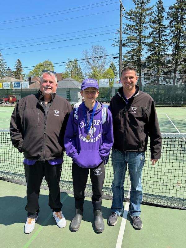 Congratulations to Ethan Lavan for placing 1st in sections and qualifying for the boys tennis state tournament!  

#SwingTheAxe #GoJacks