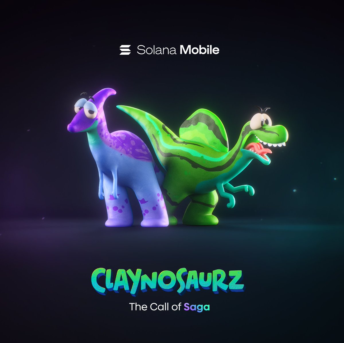 We have two new species joining Claynotopia soon with the <a href="/solanamobile/">Seeker | Solana Mobile</a> mint! 🌋

Here's what this mint &amp; partnership means for the future of <a href="/Claynosaurz/">Claynosaurz</a> 🧵

1/