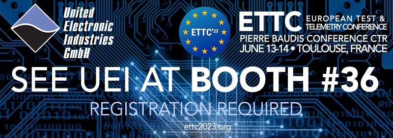UEIDAQ's tweet photo. We will be exhibiting at ETTC in Toulouse, France June 13-14.

https://t.co/XPdP2A0b9x

#UEIDAQ #DAQ #VISTAS #ETTC23 #Telemetry #transport #Testingtechnologies #innovation #france https://t.co/1Ky92riiLw