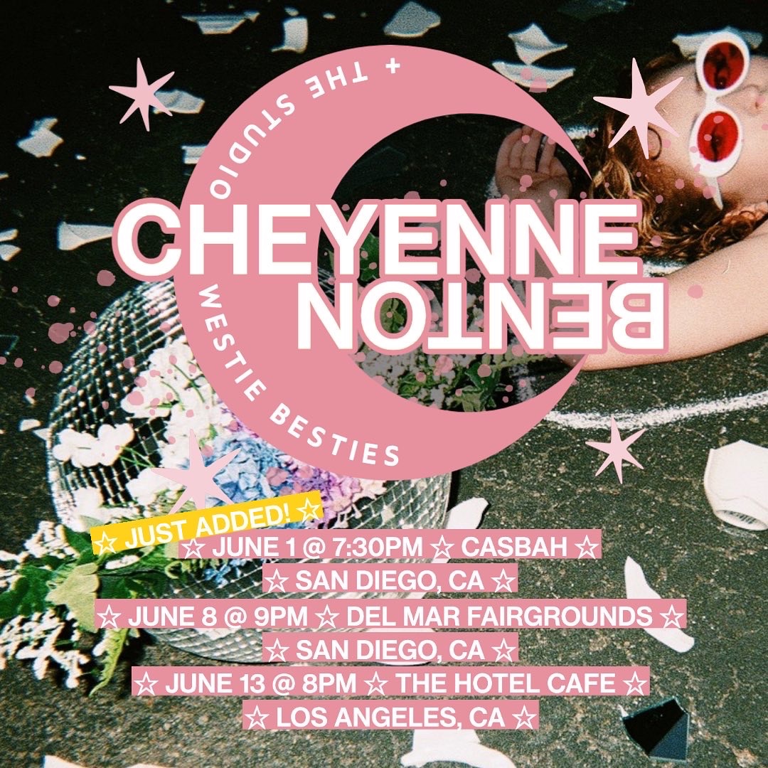cosmiccheyenne's tweet photo. ✨🌟opening for @cubsportmusic next week @casbahsandiego !!🌟✨ https://t.co/ZEPEEXwJCJ https://t.co/x4YSX3BuSG