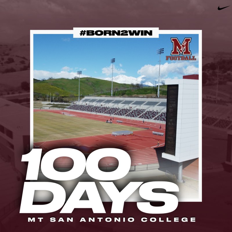 100 days til kickoff #SacDawgs #Born2Win #SacDawgNation #mountiestrong #mountiemuscle #AIE