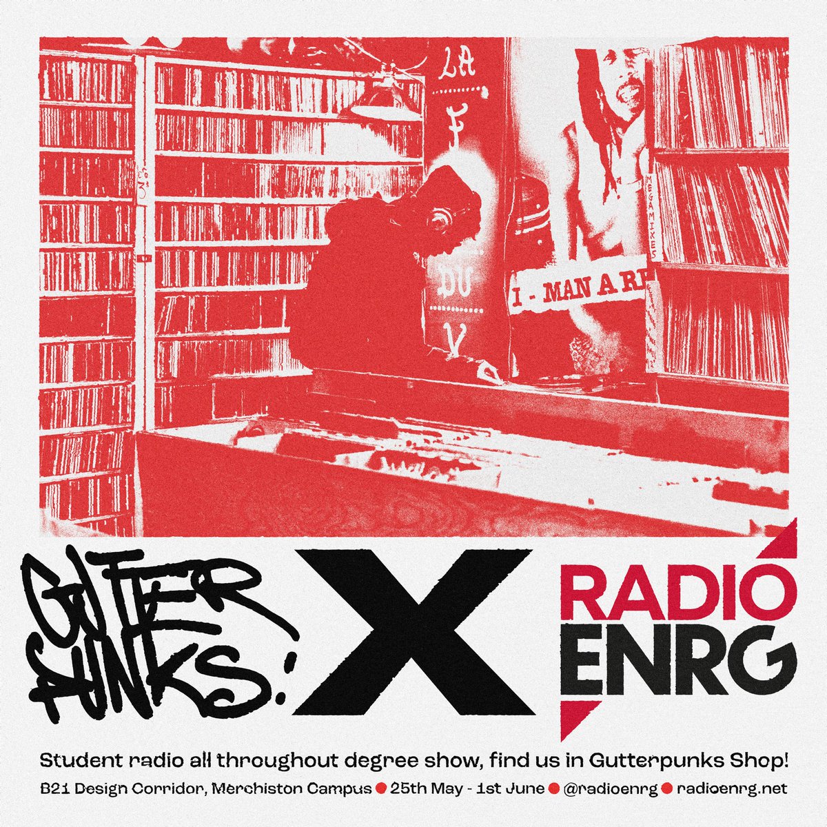 Radio ENRG are super excited to be broadcasting at the <a href="/EdinburghNapier/">Edinburgh Napier University</a> Degree Show from 12-7 tomorrow. Remember to tune in 🎵
