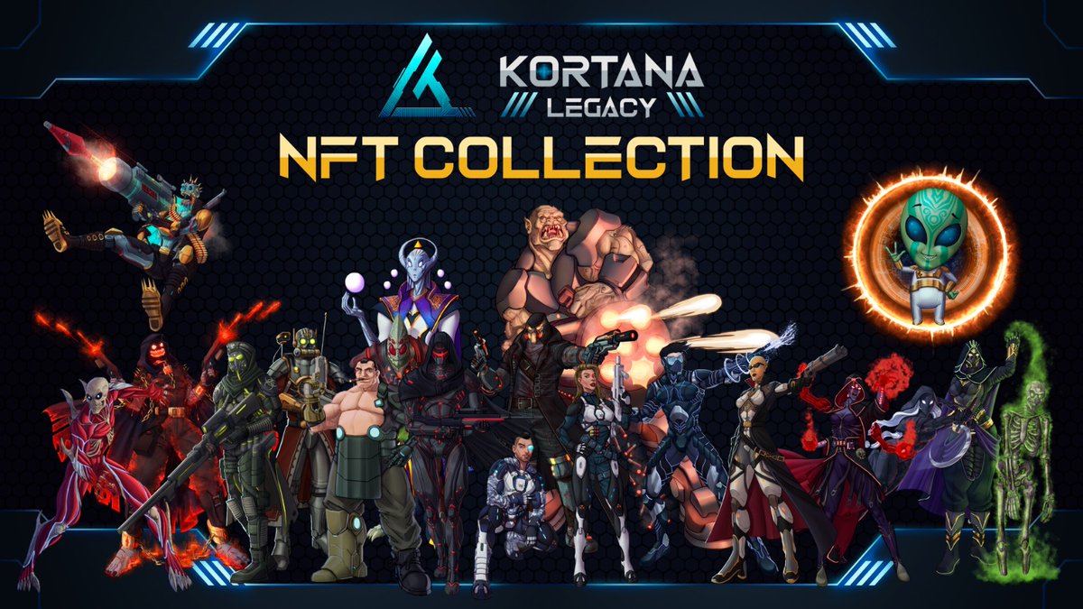 🇧🇷 NFTs com utilidade no jogo, NFTs colecionáveis, KORTANA Academy...👀 
Muitas novidades a caminho

🇺🇲 NFTs with in-game use, collectible NFTs, KORTANA Academy... 👀 
Lots of news on the way