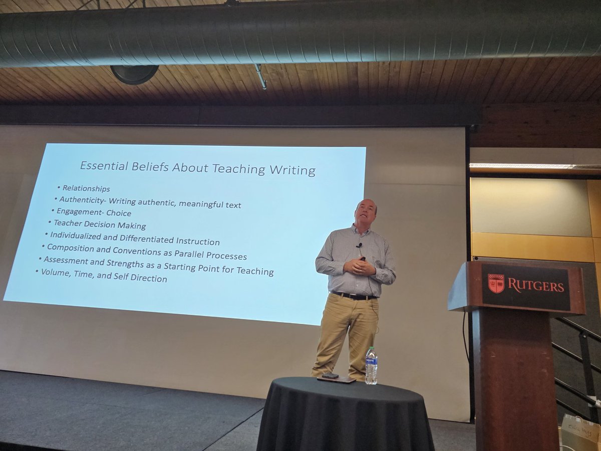 LaurellParris's tweet photo. @RutgersGSE, @Mattglover123 Giving children choice doesn't automatically increase engagement. It's also about children having something they are interested in to write about that increases engagement. https://t.co/8K9RMcPLGM