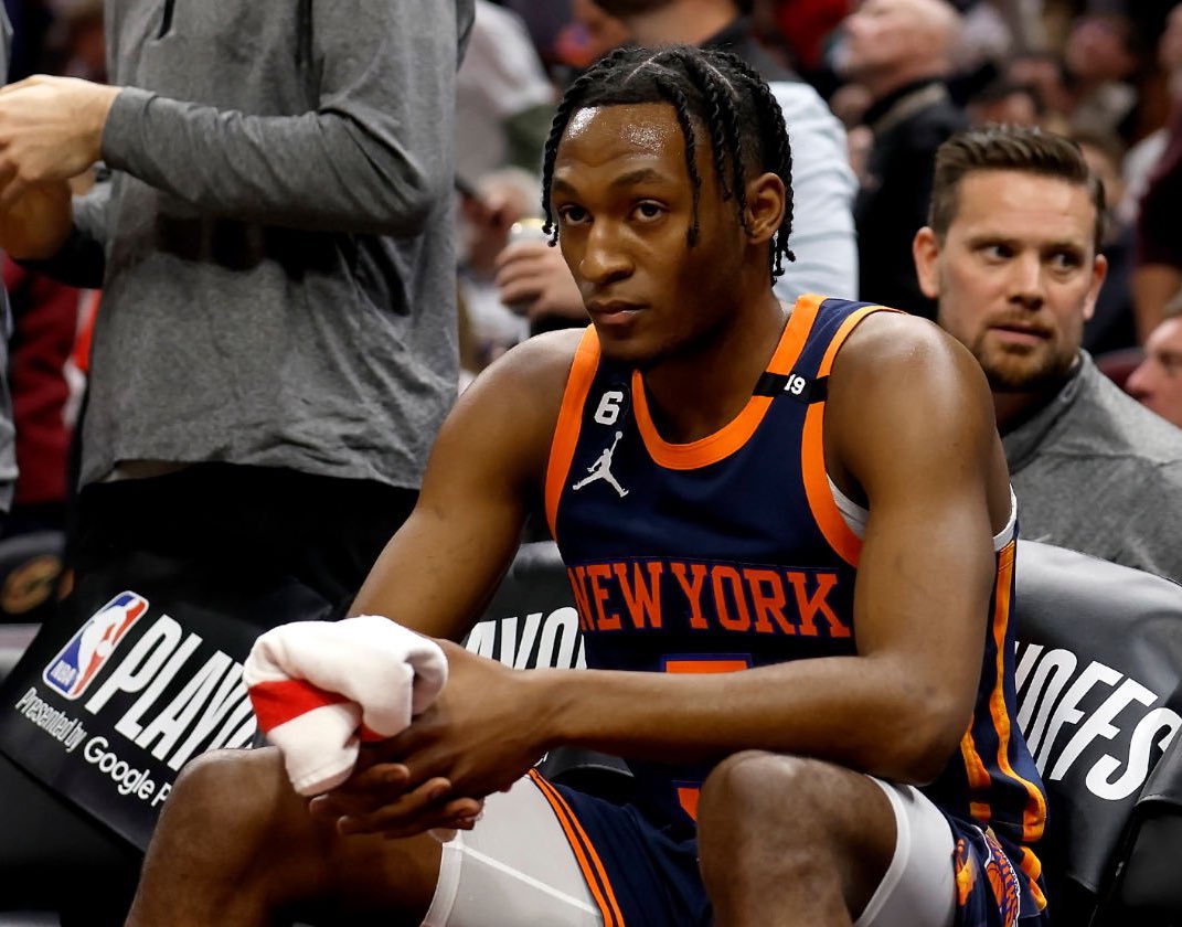 On possible Immanuel Quickley extension, trade :

Micheal Scotto: “..In talking with people around the league…At worst, his floor would be 4 years $80 million…to make sense for Quickley, is it in the…$100 million range?…”

Ian Begley: “I think any team that calls on a