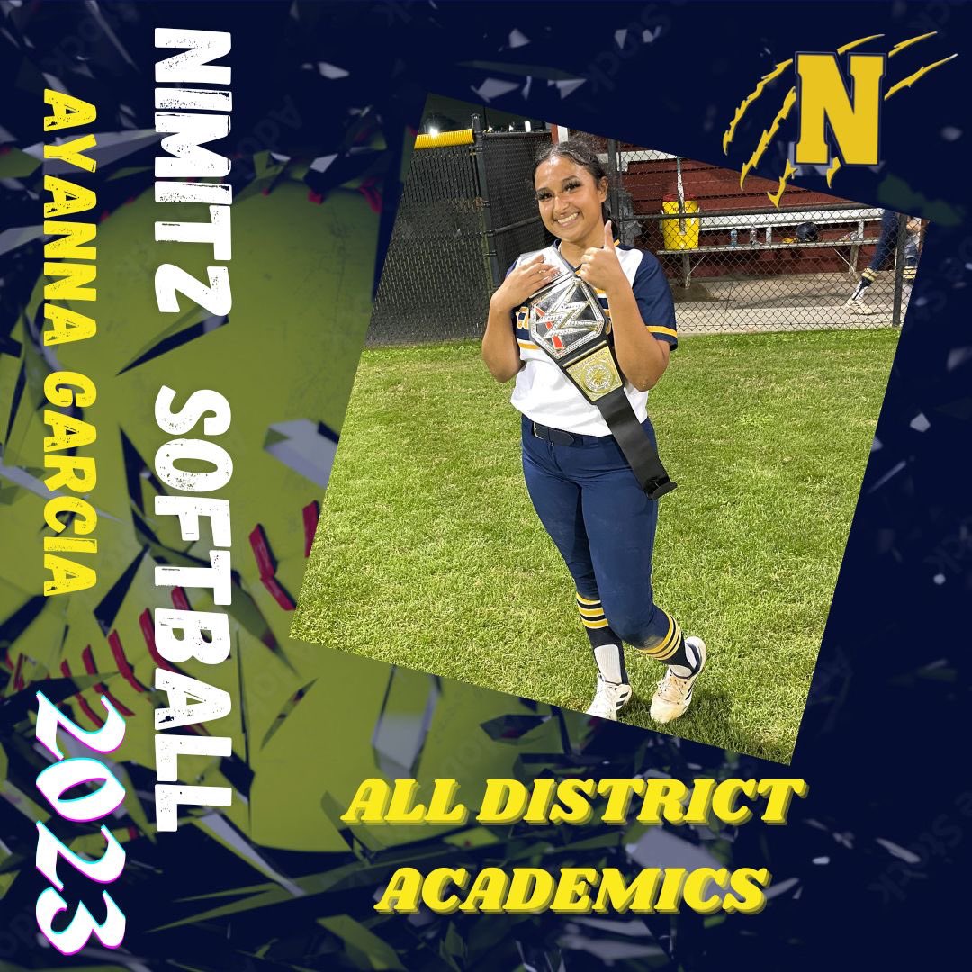 🗣️🎉 Congratulations Garcia 🎉 🥇 14-6A All District Academic 📚 💁🏽‍♀️<a href="/Coach_Harmon/">Cornelius Harmon, M.Ed</a> <a href="/Jadeitiss/">Jade</a>