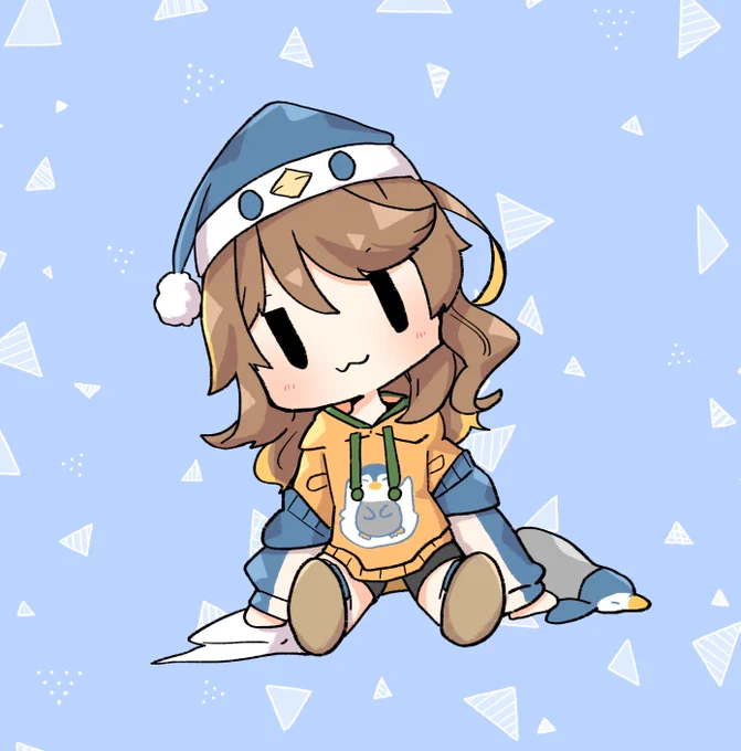 #Amicia_MichellArt ぬいぐるみっぽいシリーズ Amiciaちゃん