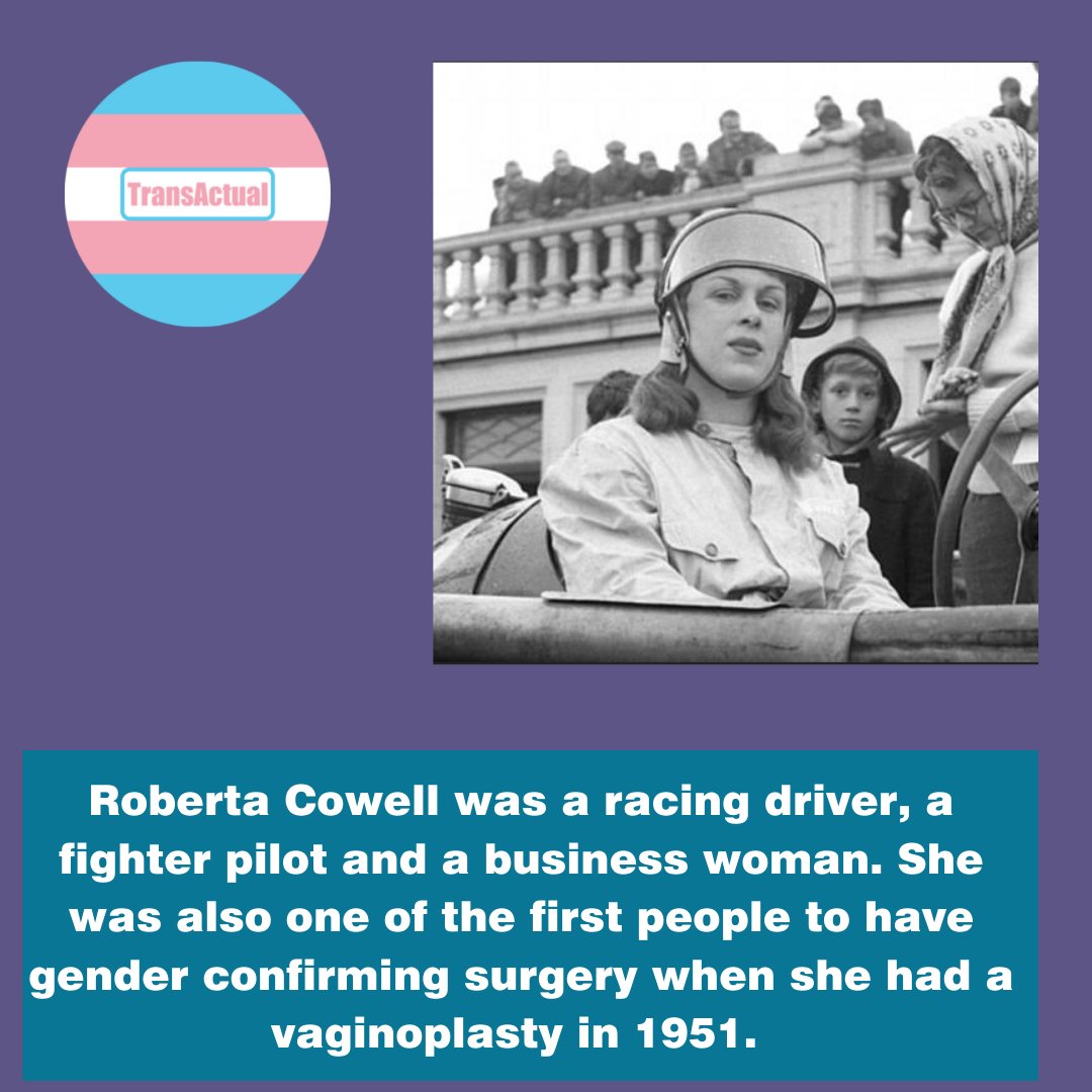 Trans Actual on Twitter "Roberta Cowell was a racing driver, a fighter