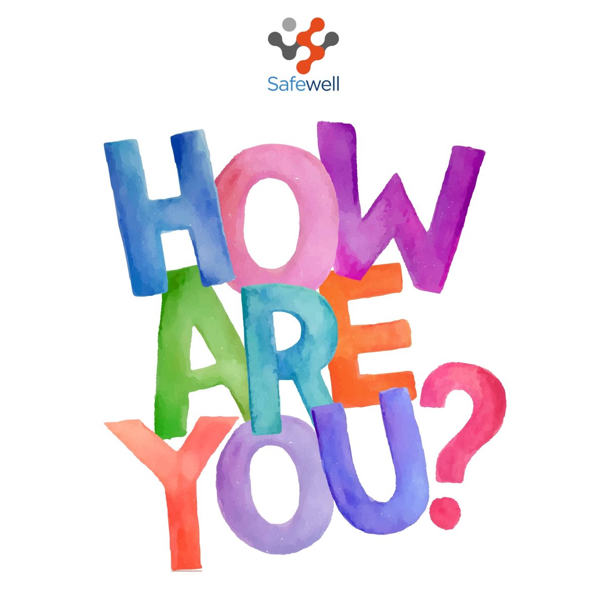 How are you? No really, how are you?

As we close off Mental Health Awareness Month, this is just a reminder to check in on your friends, family and colleagues. 

The more we support and listen to one another, the better the world will be.