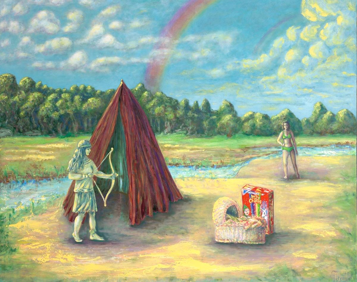Reimagining History Exhibition is open today and tomorrow from 1-5 pm! This exhibition features artworks that reimagine and reconsider histories. Arts Benicia Gallery will be closed for Memorial Weekend Saturday, 5/27 and Sunday, 5/28. conta.cc/3MWna9a
Artwork: Jo Ford