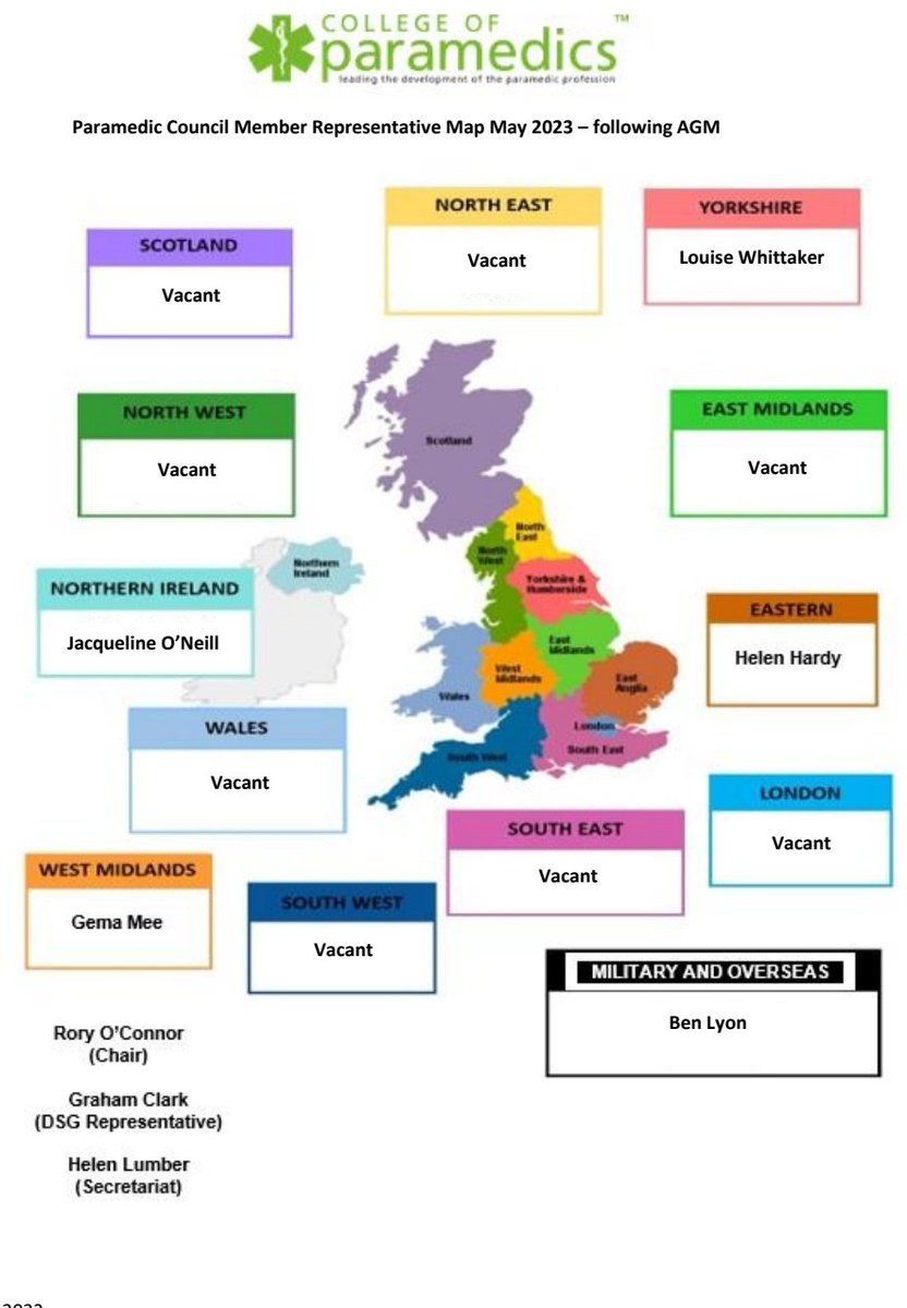 OcoRory's tweet photo. After an amazing #paracon23 I'd loads of discussions about the future of @ParamedicsUK
If you are keen to be involved on our Council see the link below ππ»
And get in touch with me if you want to discuss it https://t.co/FvhEWkGcaT