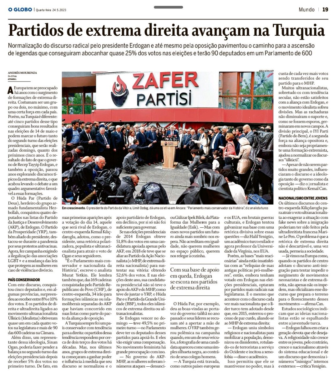 parego's tweet photo. Câncer da extrema direita renasceu no Ocidente a partir de 2010 na Europa.
Populismo Nacionalista Reacionário Religioso Negacionista se alimenta do fracasso absoluto do modelo econômico Neo Liberal 🤫😉🤬
#ERDOGANout 
@JornalOGlobo https://t.co/NB4pNUoY3y