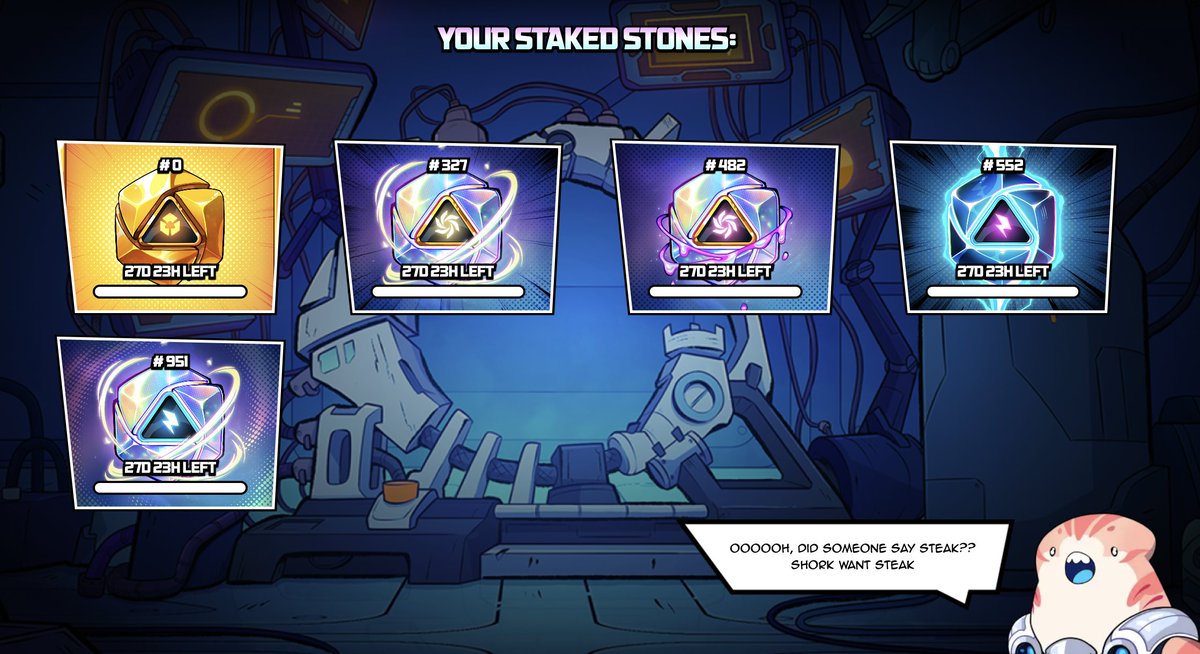 KenWattana's tweet image. Staked my @DimensionalsRPG Genesis Stones!
Loving the gameplay previews and ready to try out the alpha!