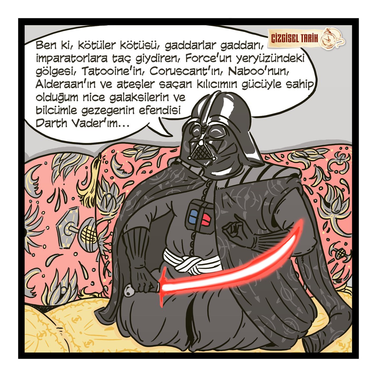 46 yıl önce bugün: Star Wars (Yıldız Savaşları) serisinin ilk filmi A New Hope (Yeni Bir Umut) vizyona girdi. (25.05.1977)

Serinin tüm karakterleri içinde favoriniz hangisi? Benimki görselde 🤖.

#starwars #tarih #osmanlı