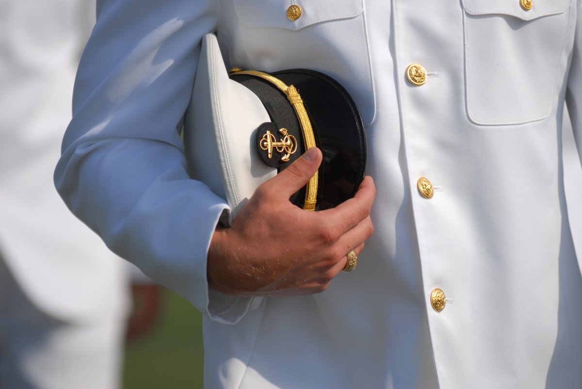 NavalAcademy's tweet photo. It's almost time! The #ClassOf2023 Graduation and Commissioning Ceremony will begin at 10 a.m.!
Watch it live β¬οΈ
https://t.co/HAVXP4JBOg
#CommissioningWeek @USNavy @USMC https://t.co/TtHuw7nO1A
