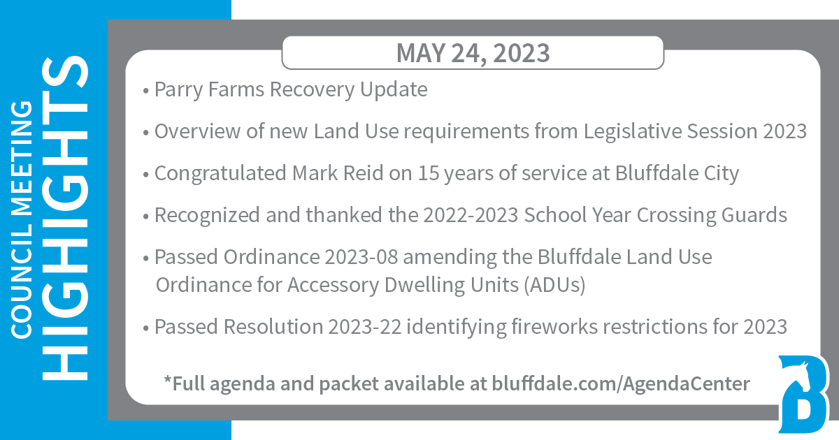 Bluffdale City tweet media