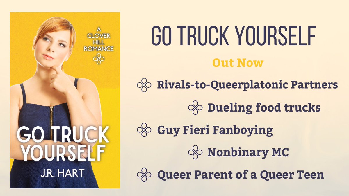 Single parent Myla has zero time for drama... she's got a food truck to run. But her high school best friend-turned-rival Zo is bringing plenty of drama to the table.

Buy it here: amazon.com/gp/product/B0B…
Goodreads: goodreads.com/book/show/1249…

#AromanticBook #AroAce