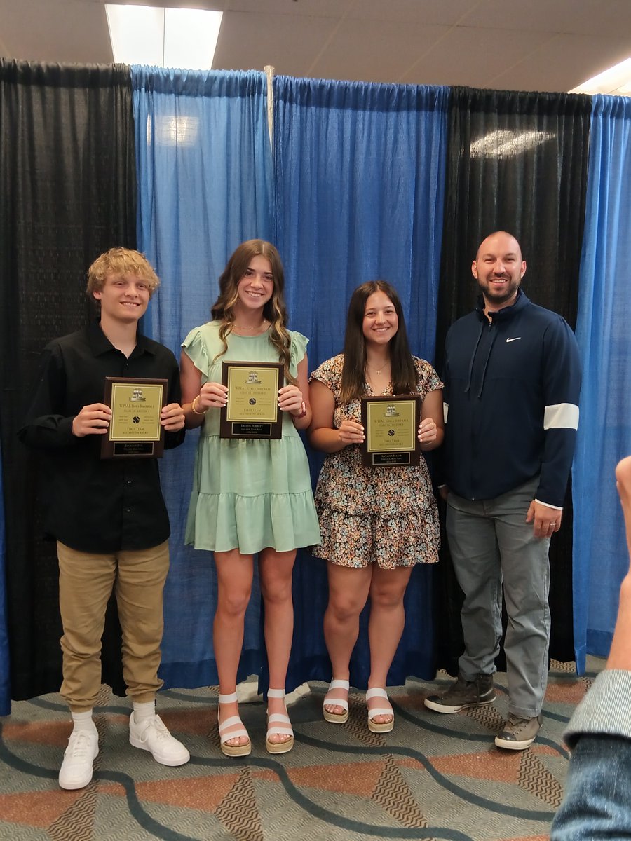 MarsBaseball's tweet photo. Congrats to Jackson Fox @jacksonfoc1 for baseball and Taylor Schmitt and Annalynn Isaacs for softball for being named 1ST TEAM ALL SECTION CLASS 5A representing Mars proudly. @MASDFP @MarsHSBaseball @marshssoftball https://t.co/S3OkfPA2Rq