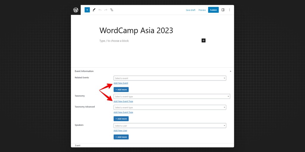 Ahoidev's tweet image. Meta Box releases &quot;Add New&quot; Posts, Taxonomies &amp;amp; Users Feature 👉 ahoi.dev/meta-box-add-n… #WordPress #customfield