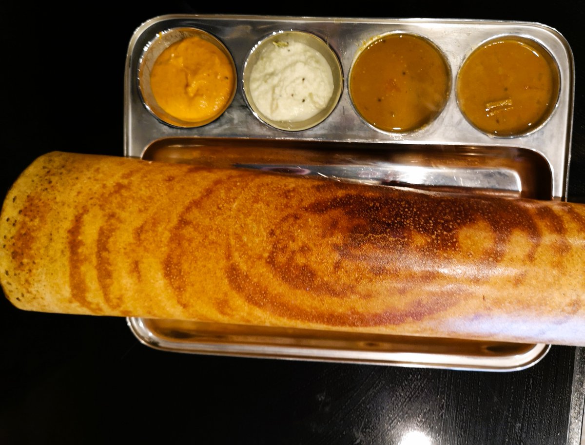 andrewcoppolino's tweet image. Part 2: A few more visits for delicious dishes during #AsianHeritageMonth (and any month!): #TheMorningEdition w/ @craignorriscbc on @CBCKW891 7:40 a.m. Friday #dosirak #SachKoJakak #dosa #jjangmyeon