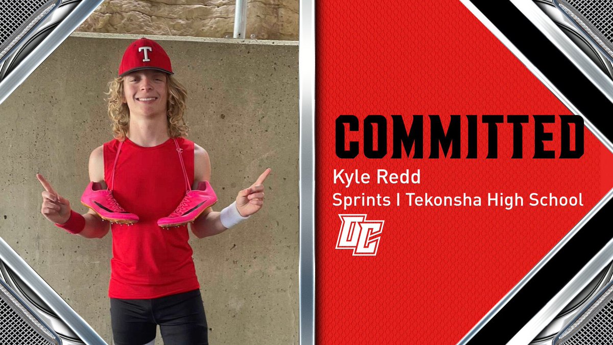 UOlivetXCTF's tweet photo. We would like to welcome Kyle Redd from Tekonsha, MI to the Olivet Track Family. Kyle will be a big contributor in the sprinting events. Go Comets‼️☄️
#GoComets #StrongerThanMost #RunninComets https://t.co/DTWNzZB9sk