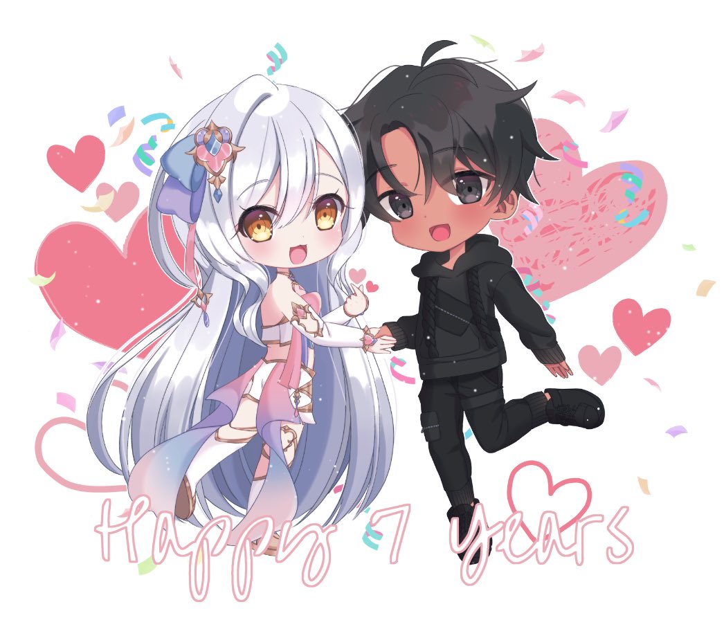 Allipaca_'s tweet photo. Today is me and @drux7_ 7 year anniversary!!! So lucky and happy to have you in my life!! I love you!!! 💜💜💜

🎨 @JAEKETS https://t.co/gi1jnSJG5a