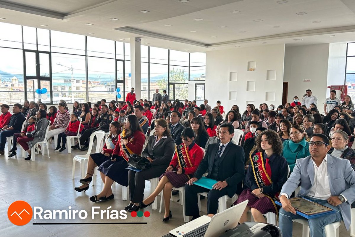 📚 Asistí a la sesión solemne de la Unidad Educativa Ambato de Los Ángeles, para conmemorar sus 130 años de fundación. ¡Juntos podemos construir un futuro mejor para las próximas generaciones! 

¡𝗖𝗼𝗻 𝗥𝗮𝗺𝗶𝗿𝗼 𝗲𝗻 𝗧𝘂𝗻𝗴𝘂𝗿𝗮𝗵𝘂𝗮! 💪🏻