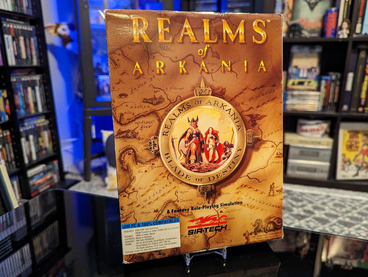 bastichb64k's tweet photo. Fantastic RPG from the '90s by Sir-Tech 🕹️✅
#pcgaming #retrogame #dos #pcgame #RPG #realmsofarkania
#retrogaming https://t.co/R837fP7vFQ